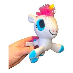 NWT Bark Bob the Barking Unicorn Squeaker Crazy Crinkle Dog Toy